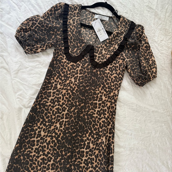 Primark Dresses & Skirts - Primark Leopard Pattern Dress with Black Accents